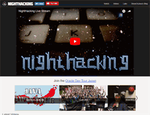 Tablet Screenshot of nighthacking.com